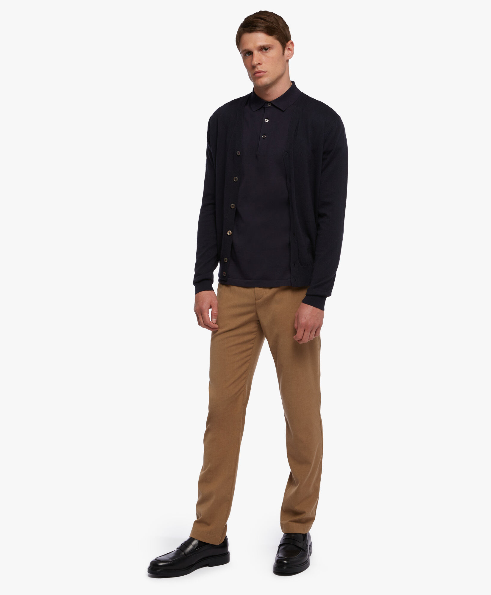 Brooks brothers cashmere cardigan 2025