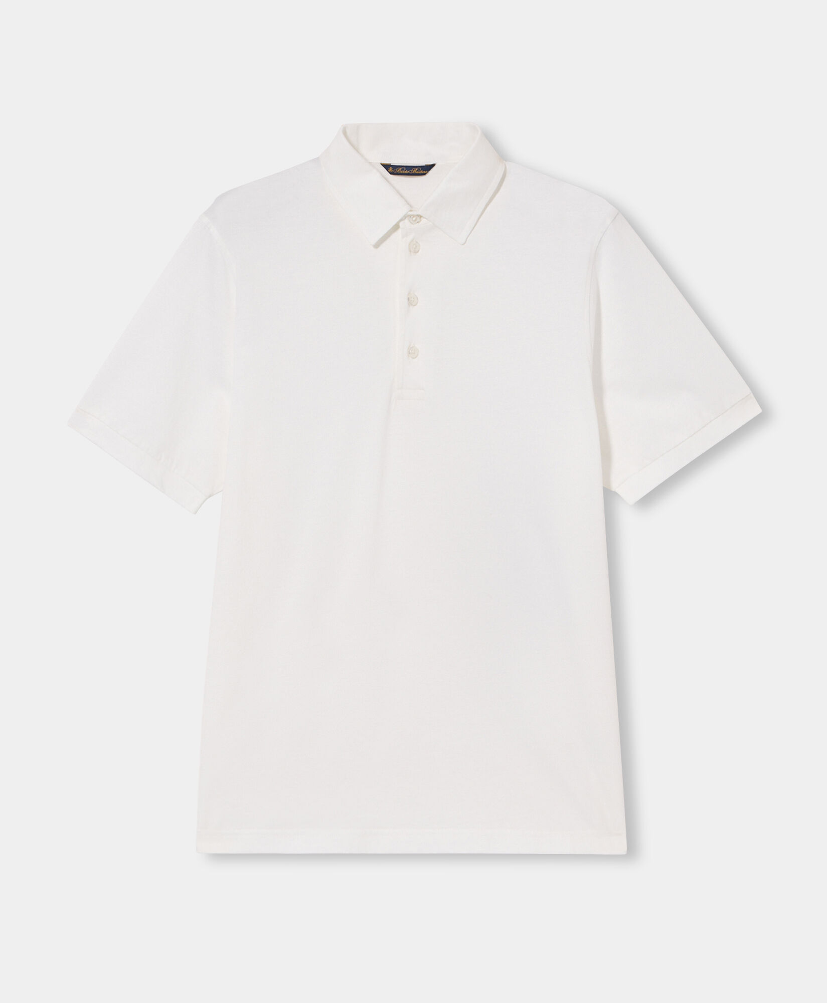 Brooks Brothers Smooth Jersey Polo Off White POJER005COPCO001OWHTP001