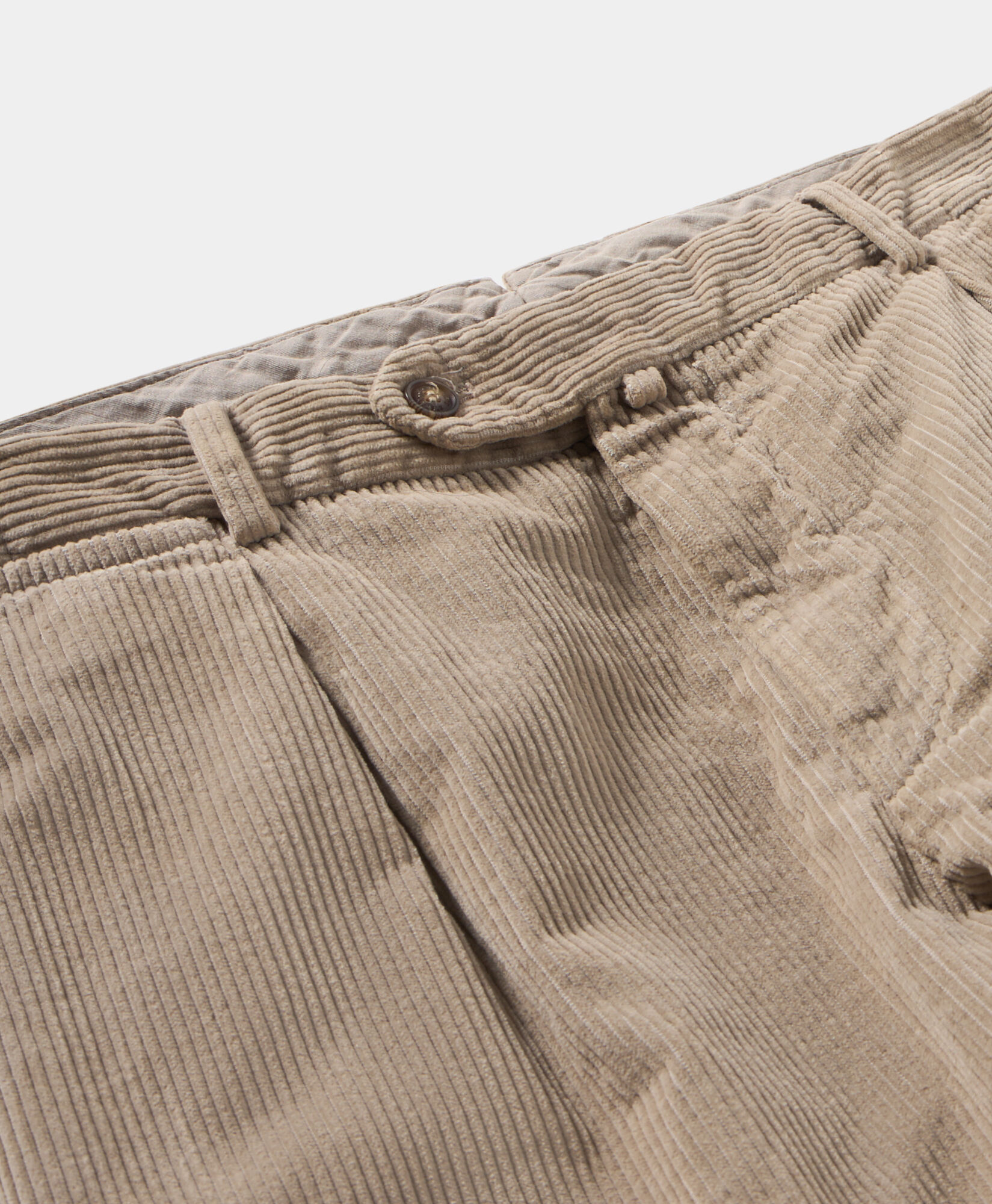 Brooks Brothers One-Pleat Cotton Corduroy Chino Taupe CPCH1P01COPCO001TAUPE001
