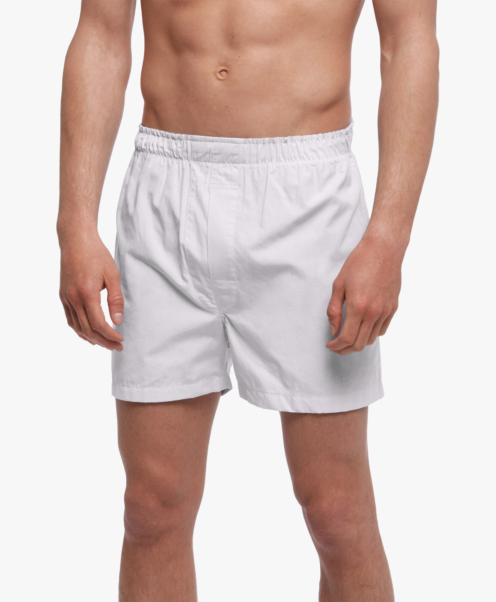 Cotton Boxer Shorts in White for Men Brooks Brothers UK