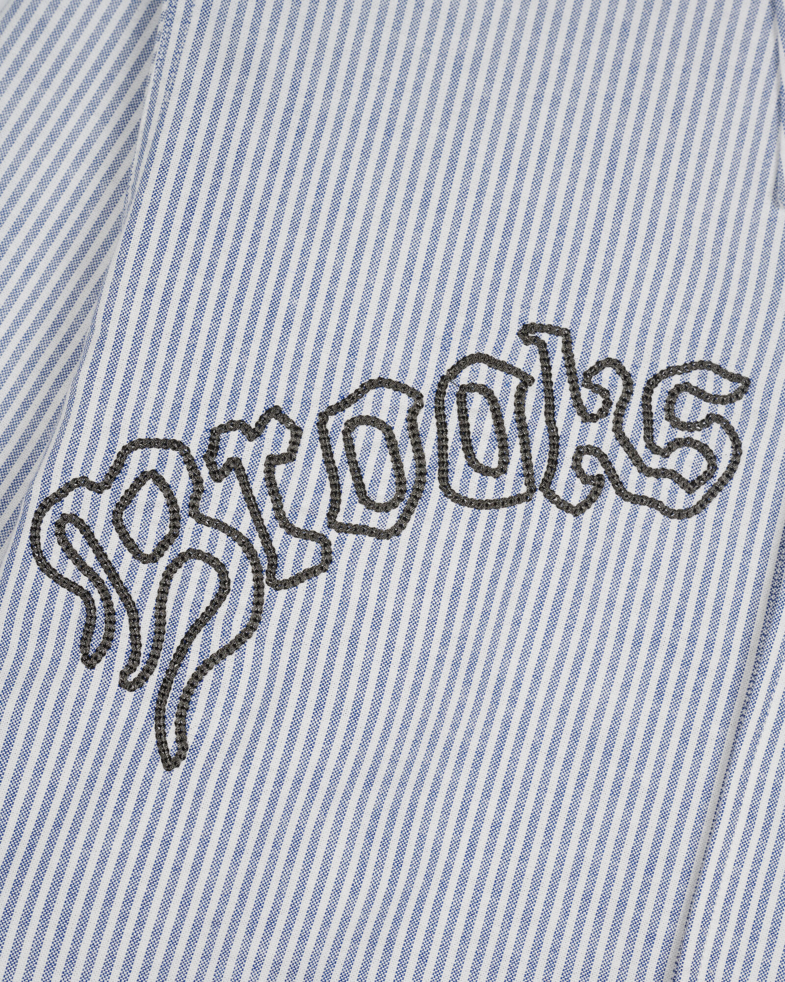 Brooks Brothers Brain Dead x Brooks Brothers California Embroidered Oxford Shirt Blue BDS24T24004190BL01