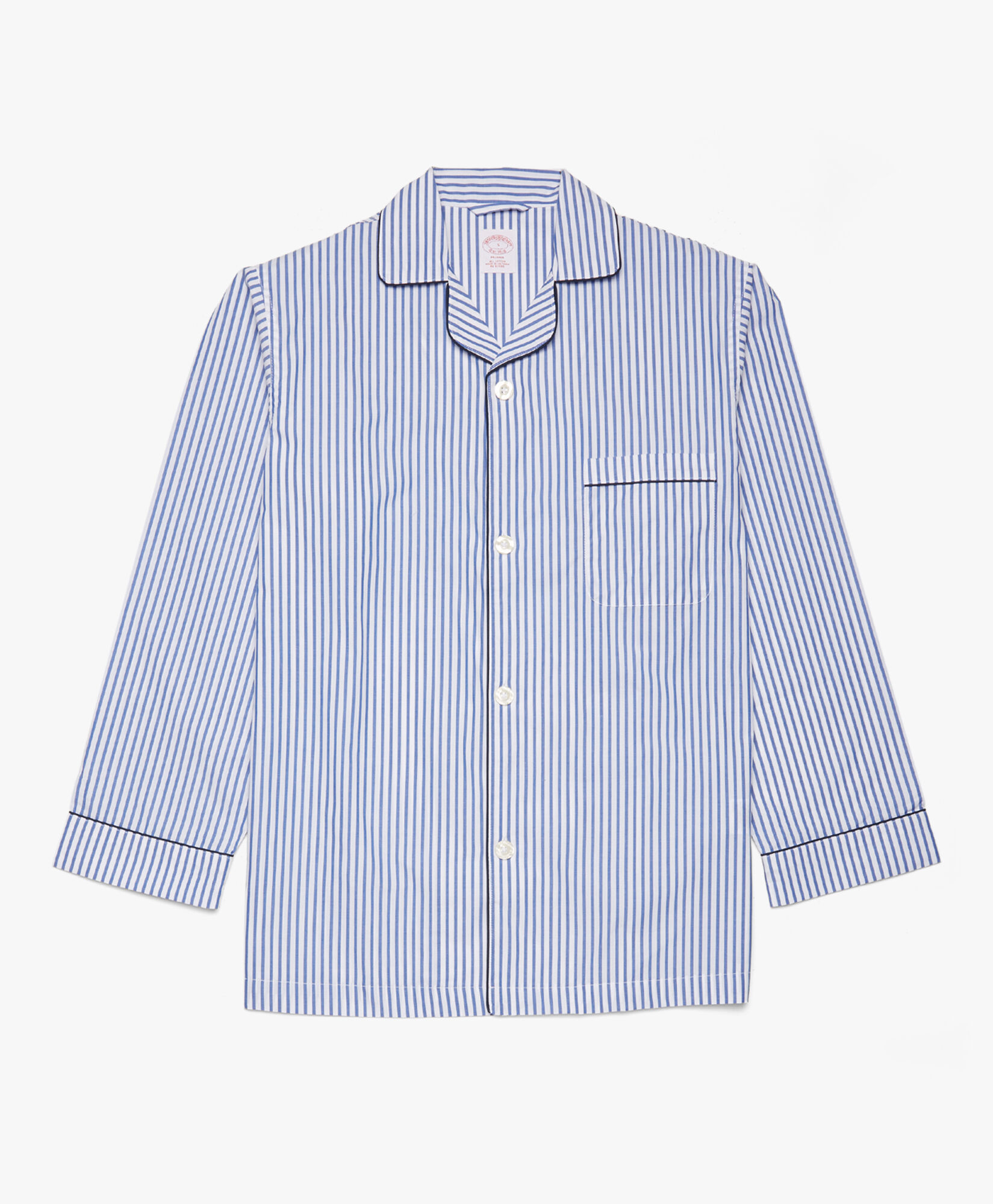 CottonBroadclothBengalStripePajamas en Azul de hombre Brooks Brothers EU