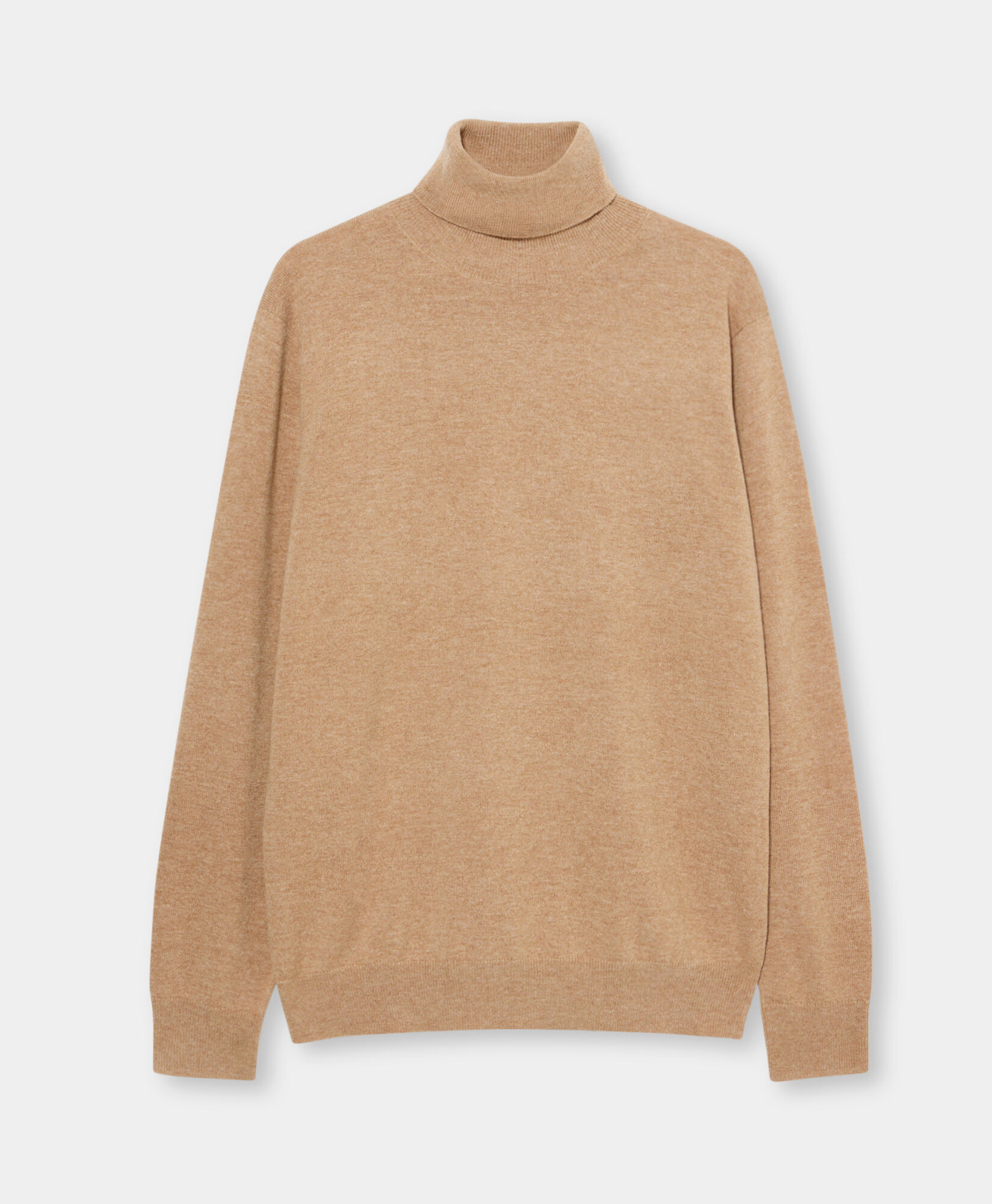 Brooks Brothers Lambswool Turtleneck Camel KNTRT017WOPWO004CAMEP001