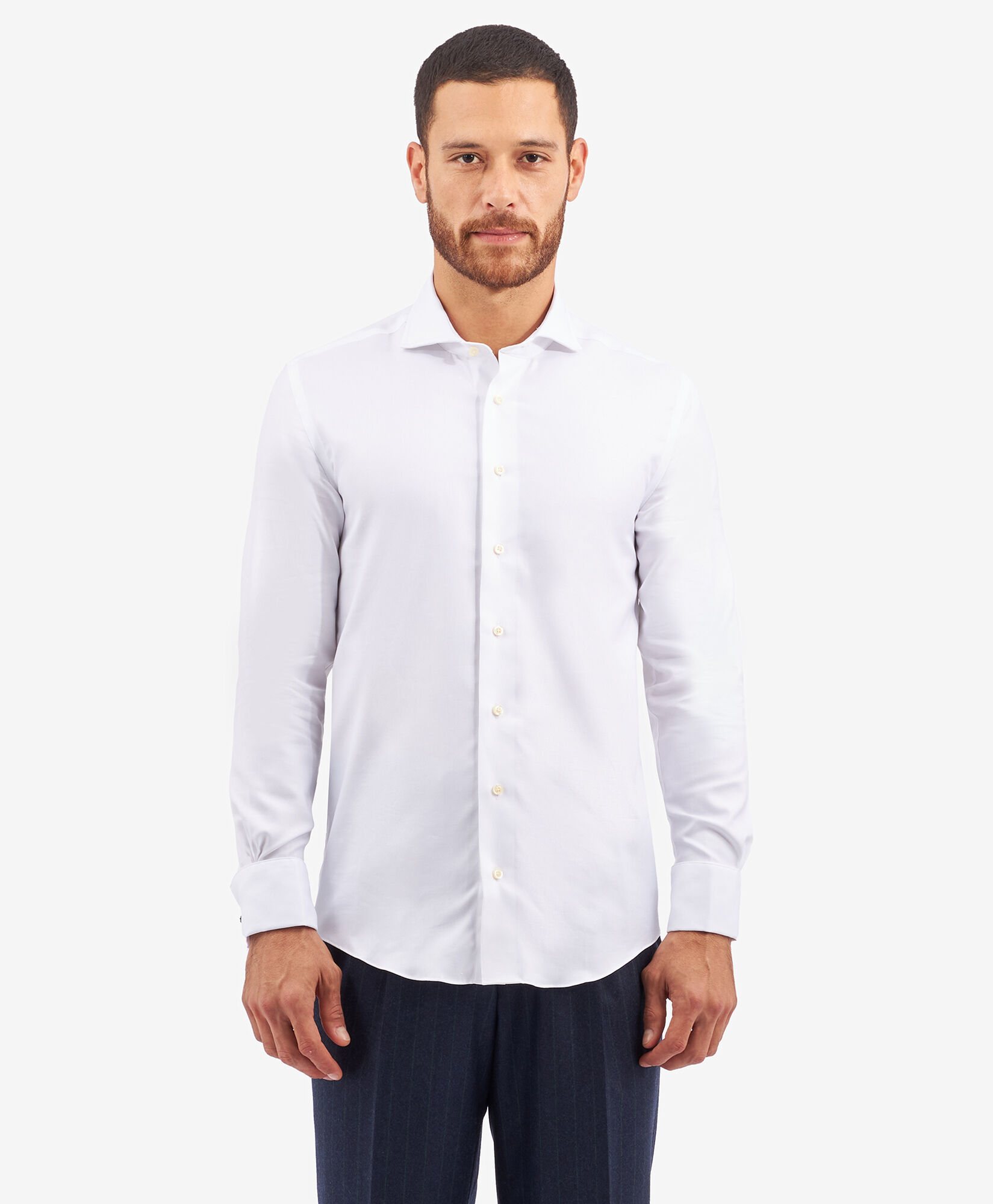 Brooks brothers white dress shirt clearance