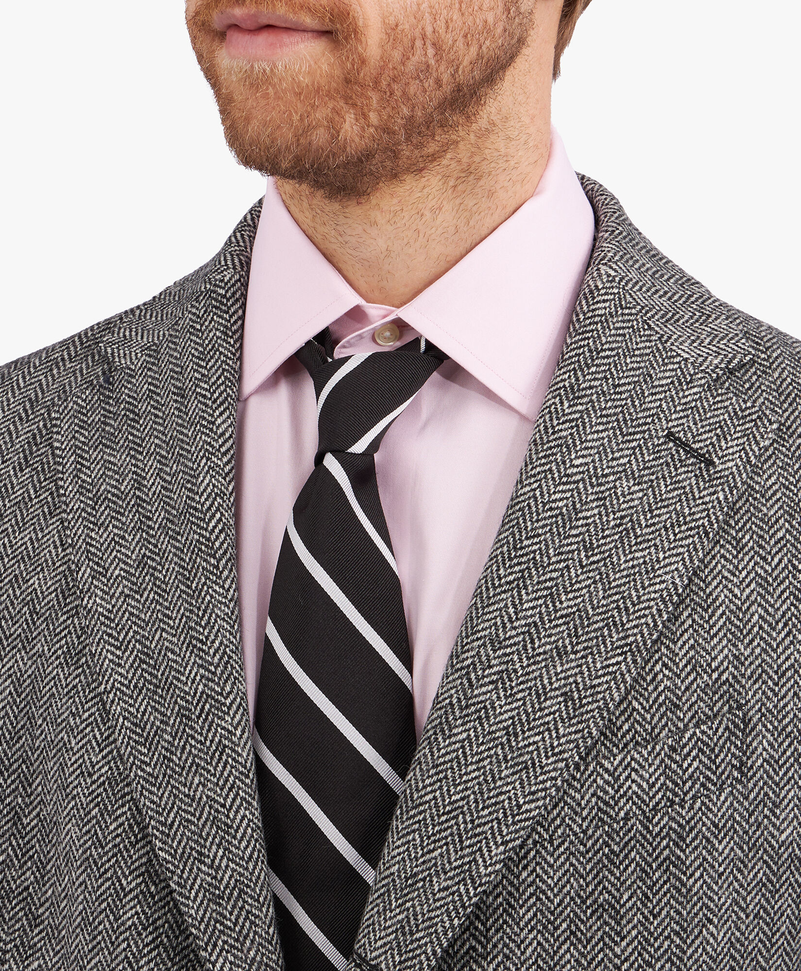 Grey and black online blazer