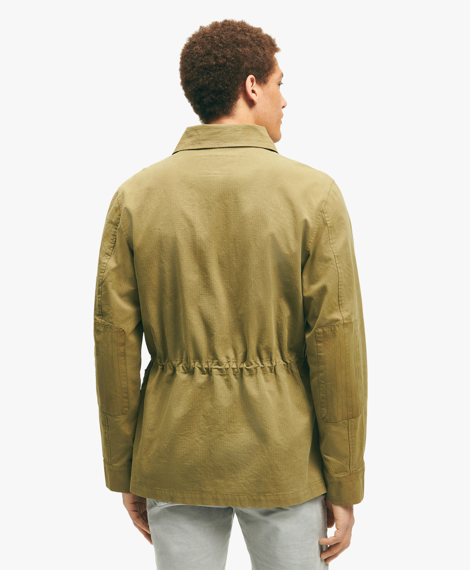 Medium Green Cotton Field Jacket in Medium Green for Men Brooks Brothers UK