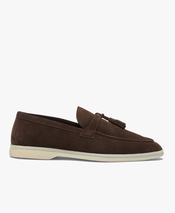 Brooks Brothers Leandro Brown Suede x Brooks Brothers Braun - Wildleder LEANDROLOAFBBBSUED