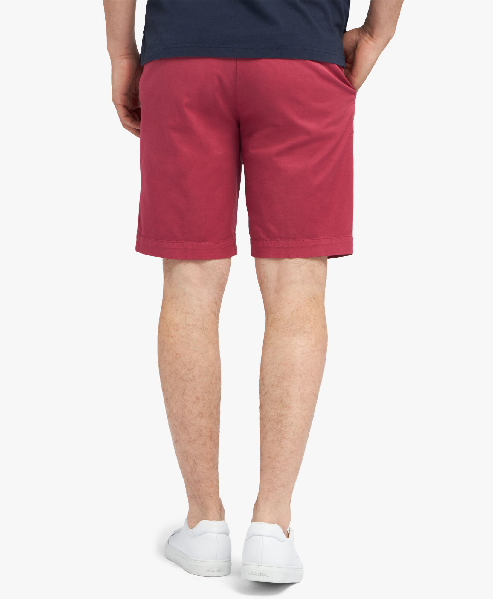 Red khaki shorts new arrivals