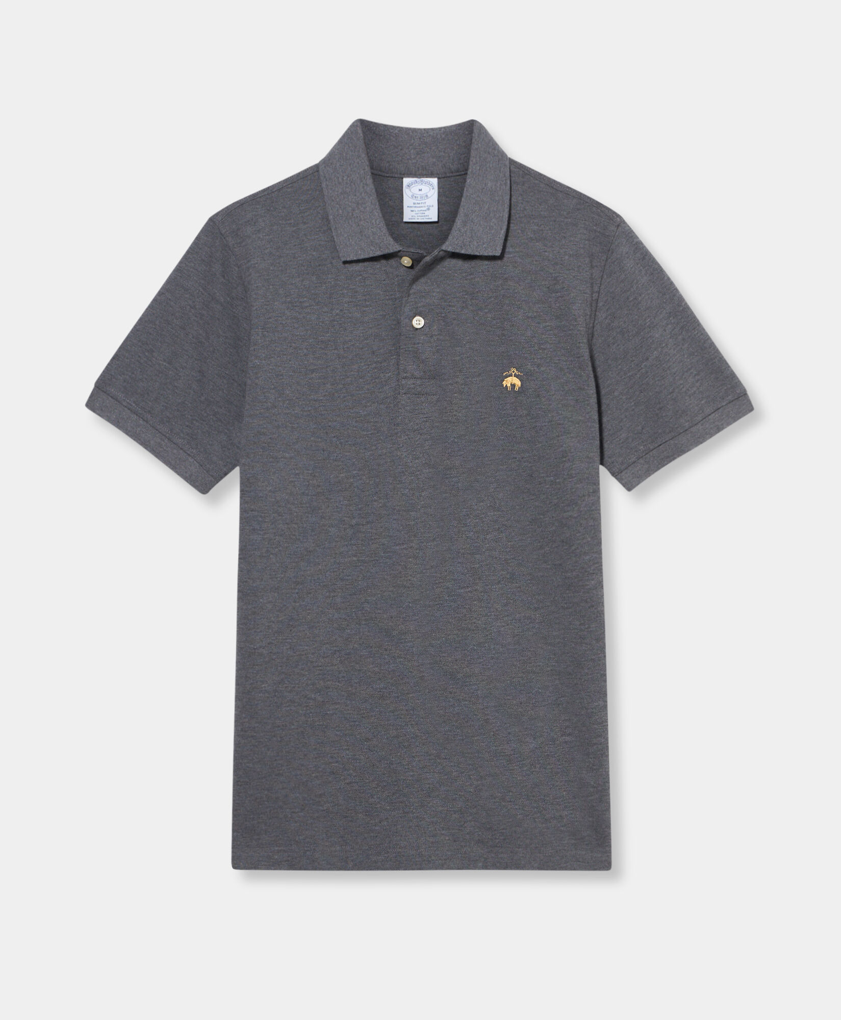 Brooks Brothers Polo Golden Fleece in Piqu&eacute; di Cotone Supima Carbone 1000085167US100174368
