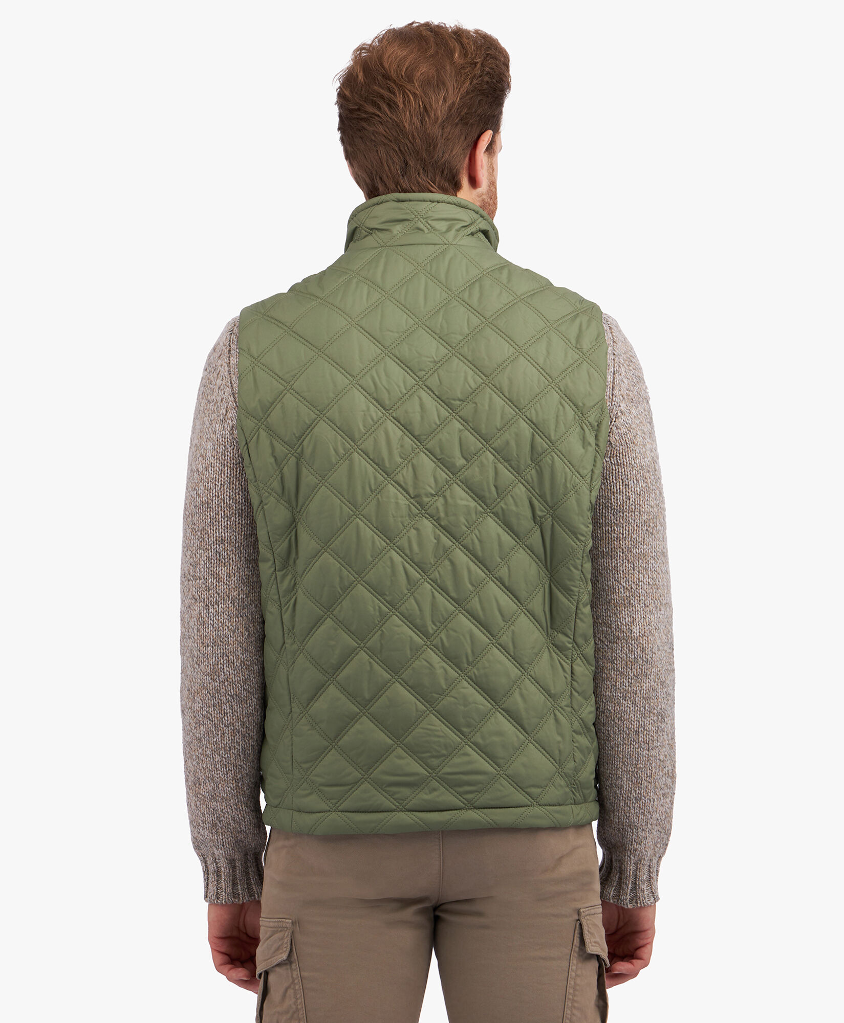 Green Vest in Green for Men Brooks Brothers EU