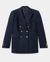 Brooks Brothers Double-Breasted Blazer Navy