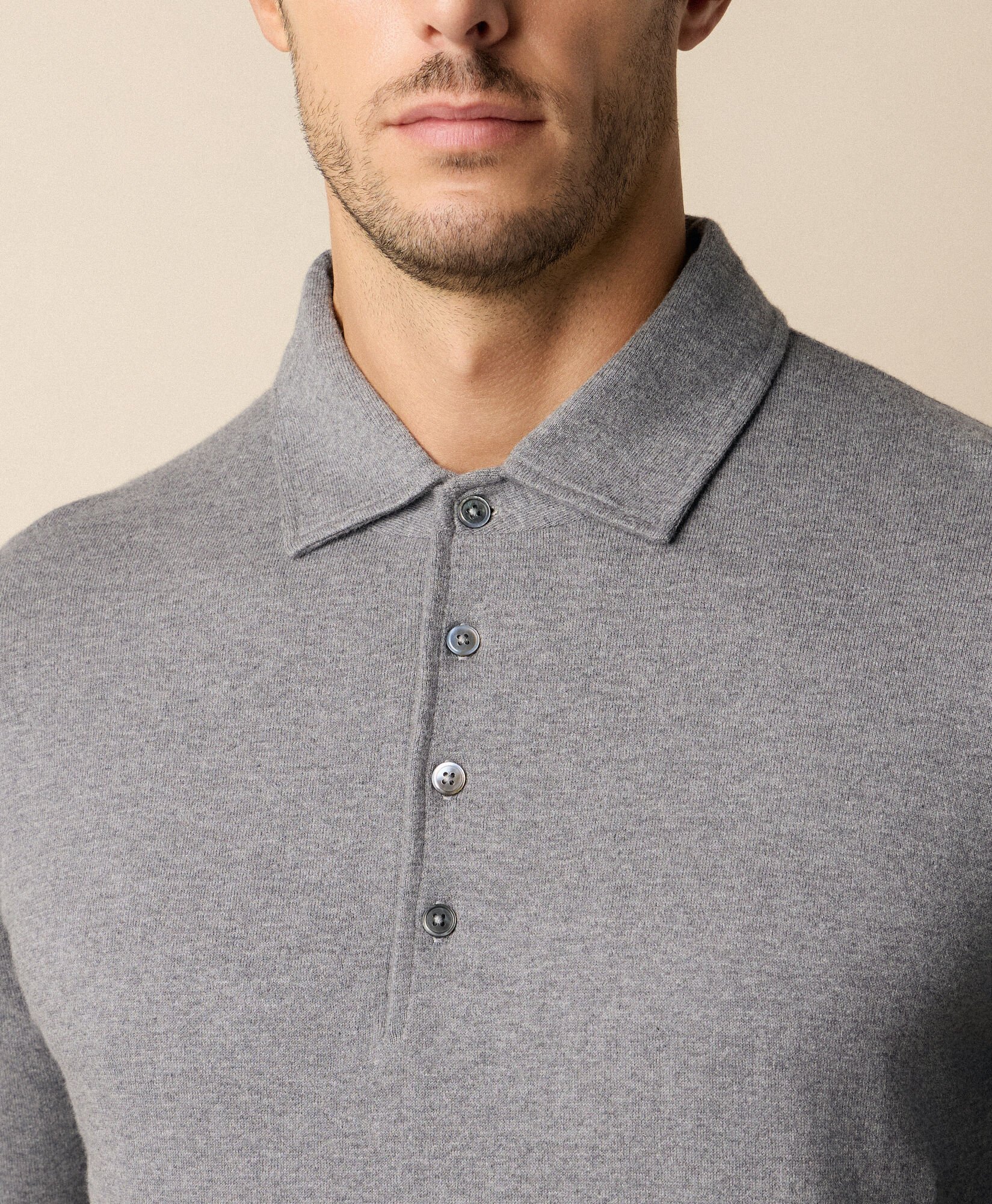 Polo de Algodón-Cashmere