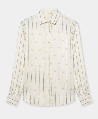 Brooks Brothers Shirt with Logo White