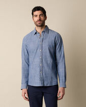 Brooks Brothers Slim Fit Hemd aus Baumwolle mit klassischem Kragen Gebleichtes Blau