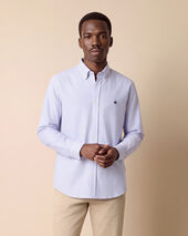 Brooks Brothers Camisa Regular Fit con Cuello Button Down Azul Marino