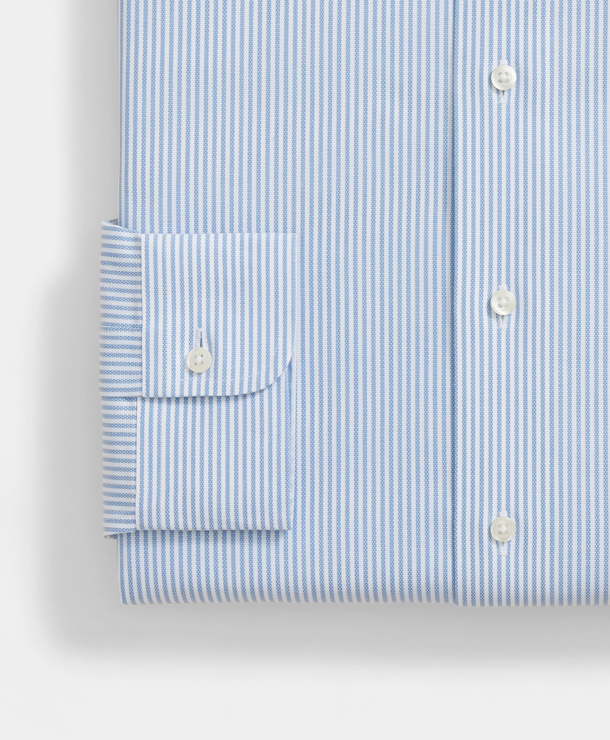 Slim Fit Non-Iron Royal Oxford Shirt with English Collar
