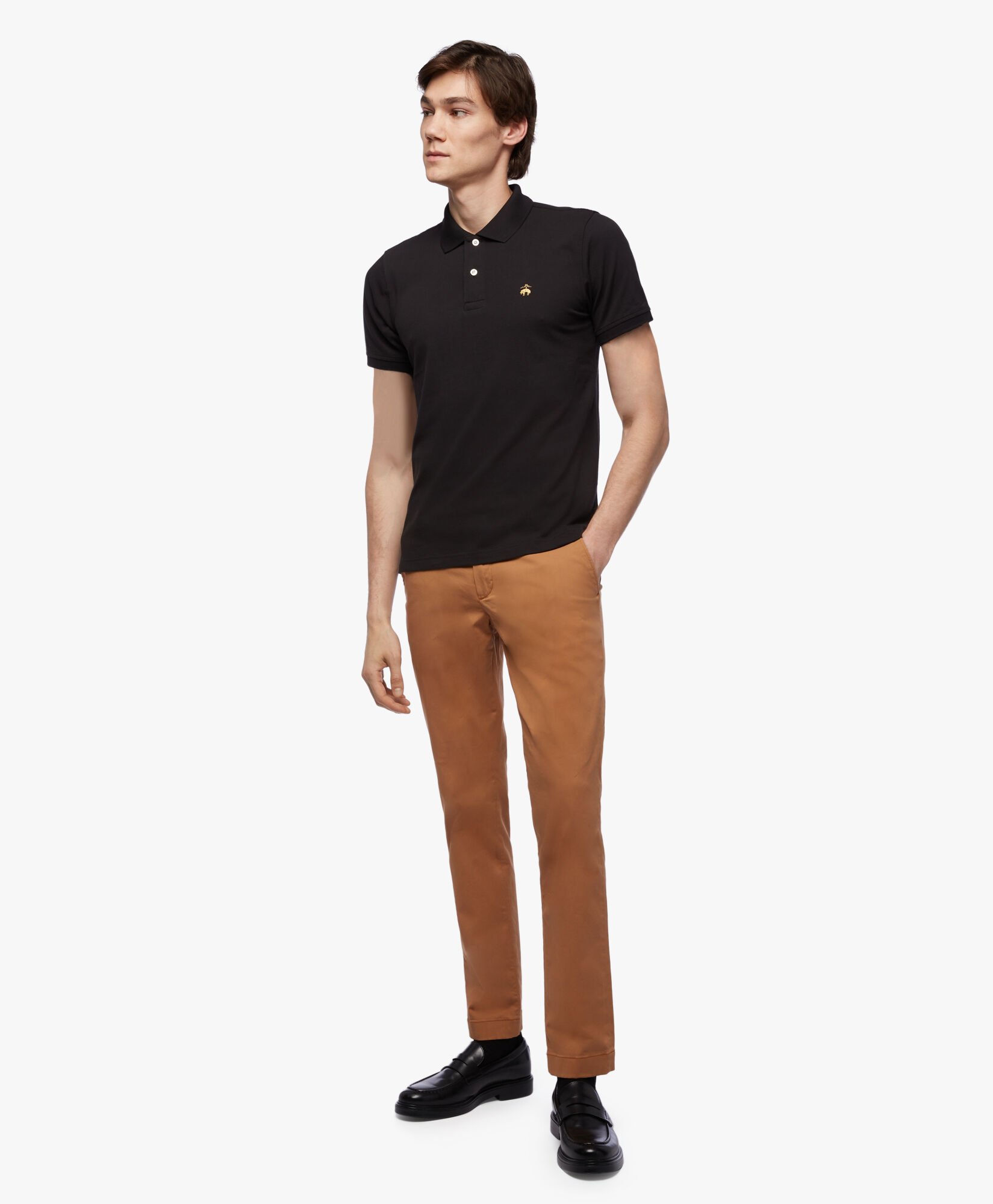 Chino en coton stretch