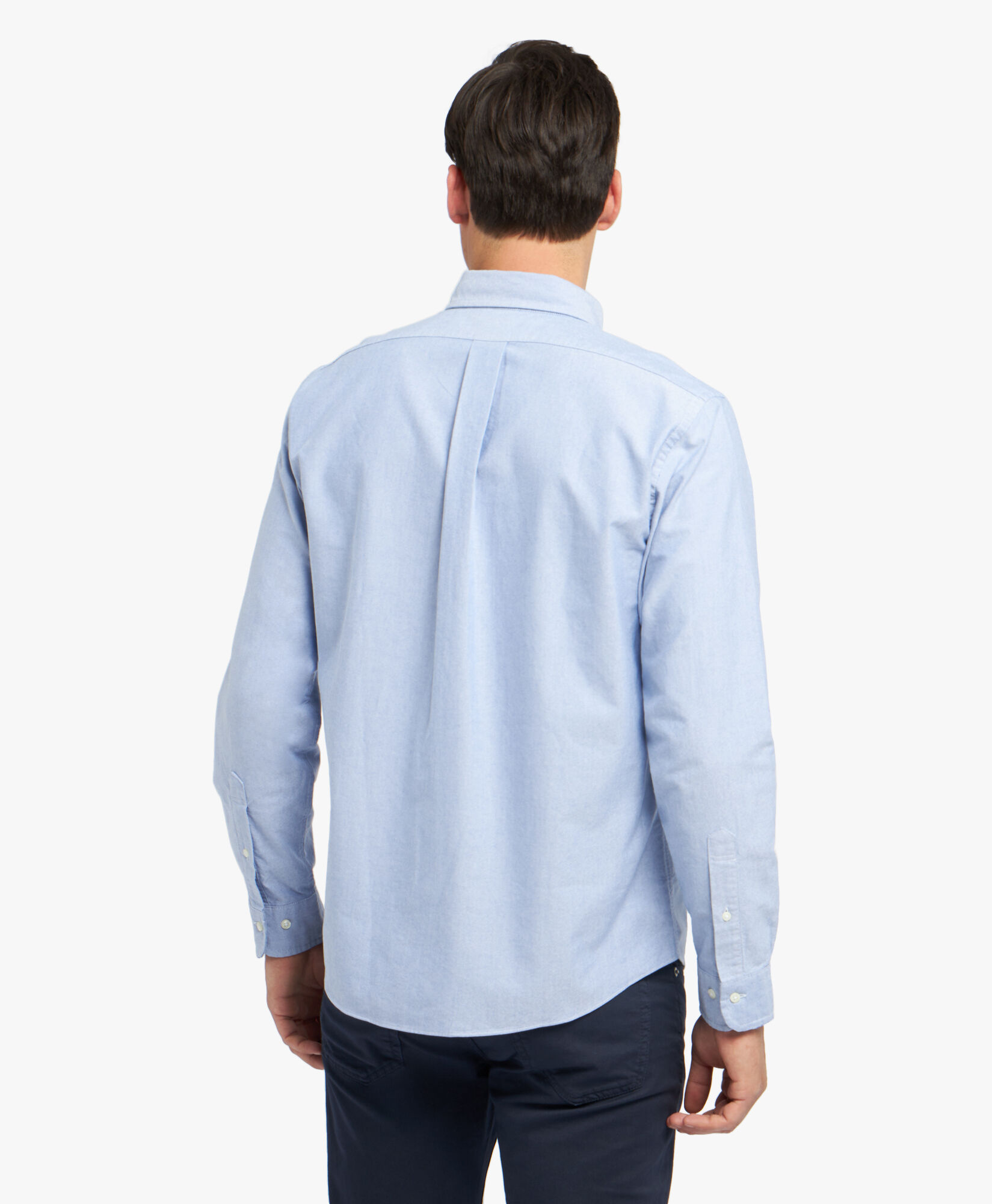 Regular Fit Oxford Friday Shirt with Button Down Collar