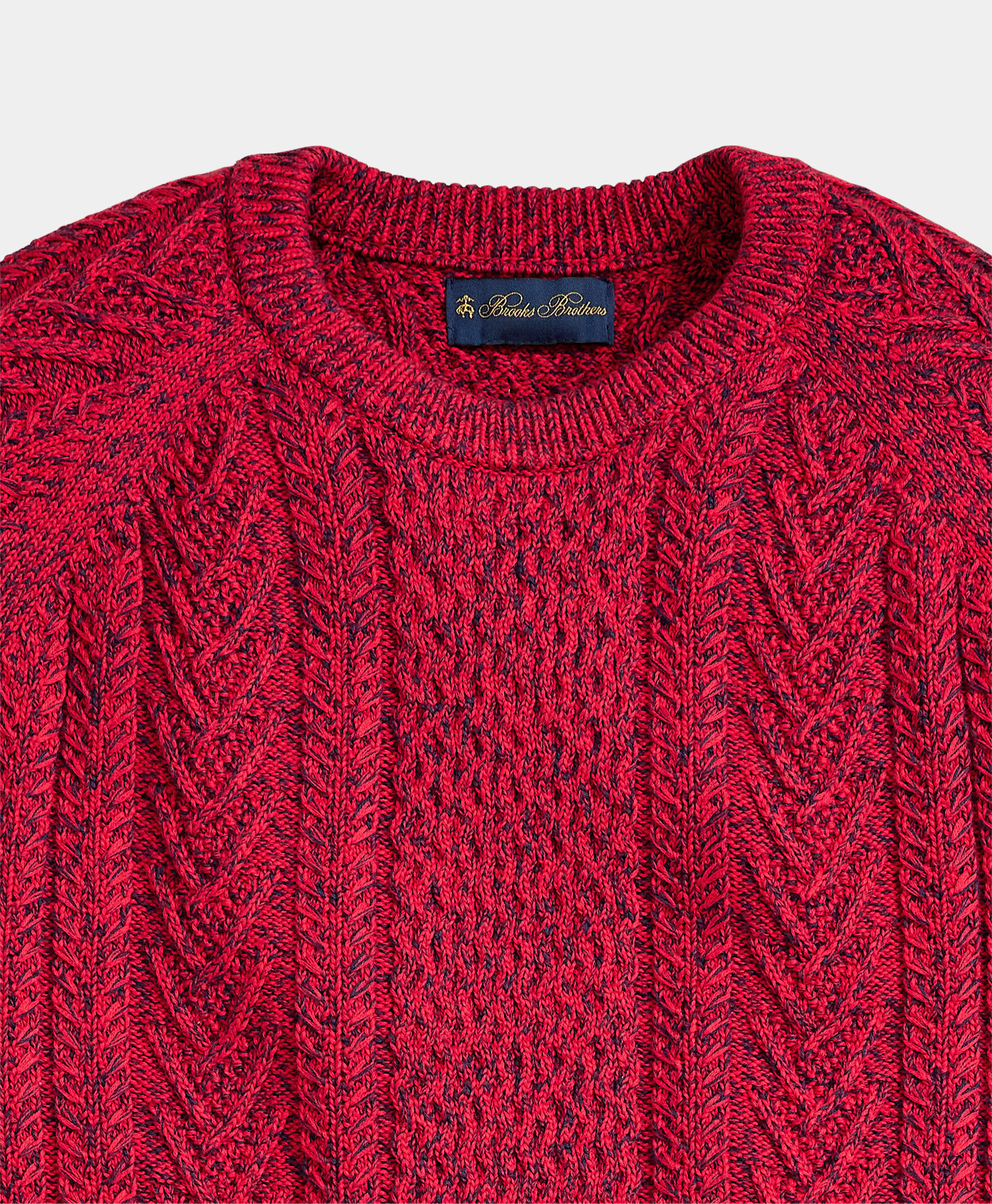 Twist Fisherman Crewneck Sweater