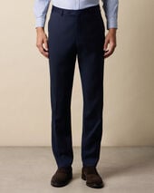 Brooks Brothers Virgin Wool Trousers Navy