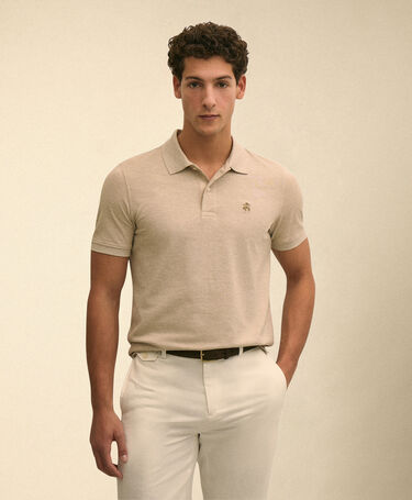 Brooks Brothers Polo Golden Fleece en Coton Supima Gris