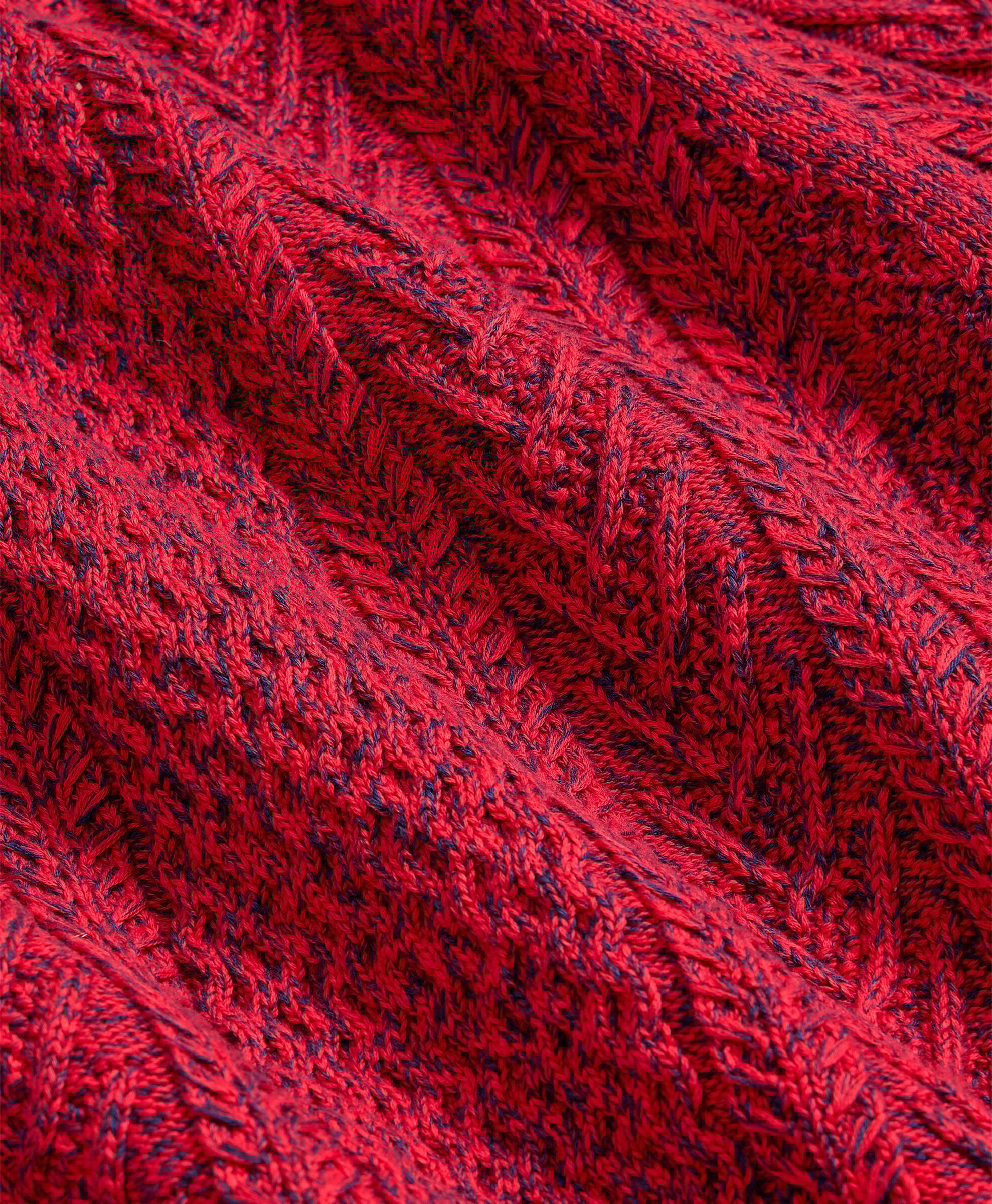 Twist Fisherman Crewneck Sweater