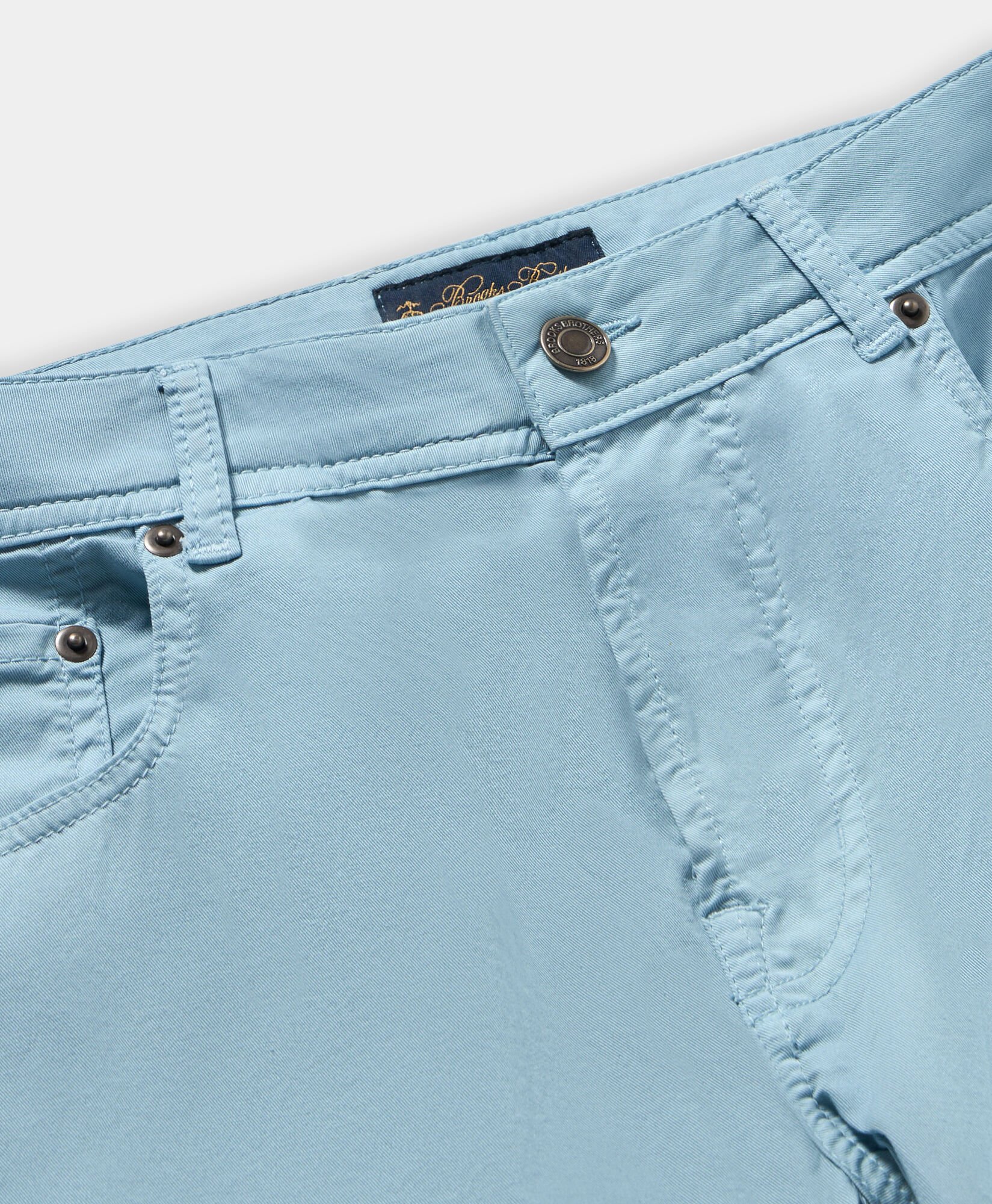 Stretch Cotton 5-Pocket Pant