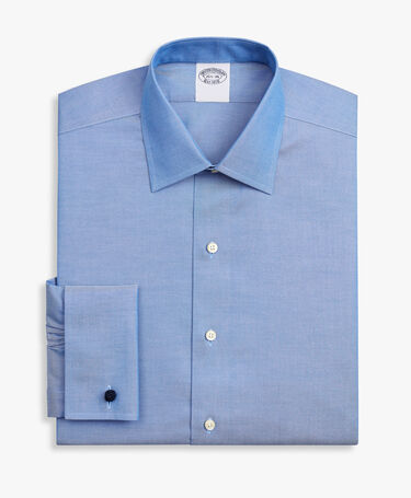 Brooks Brothers Regular Fit Non-Iron Oxford-Hemd mit Ainsley-Kragen Blau