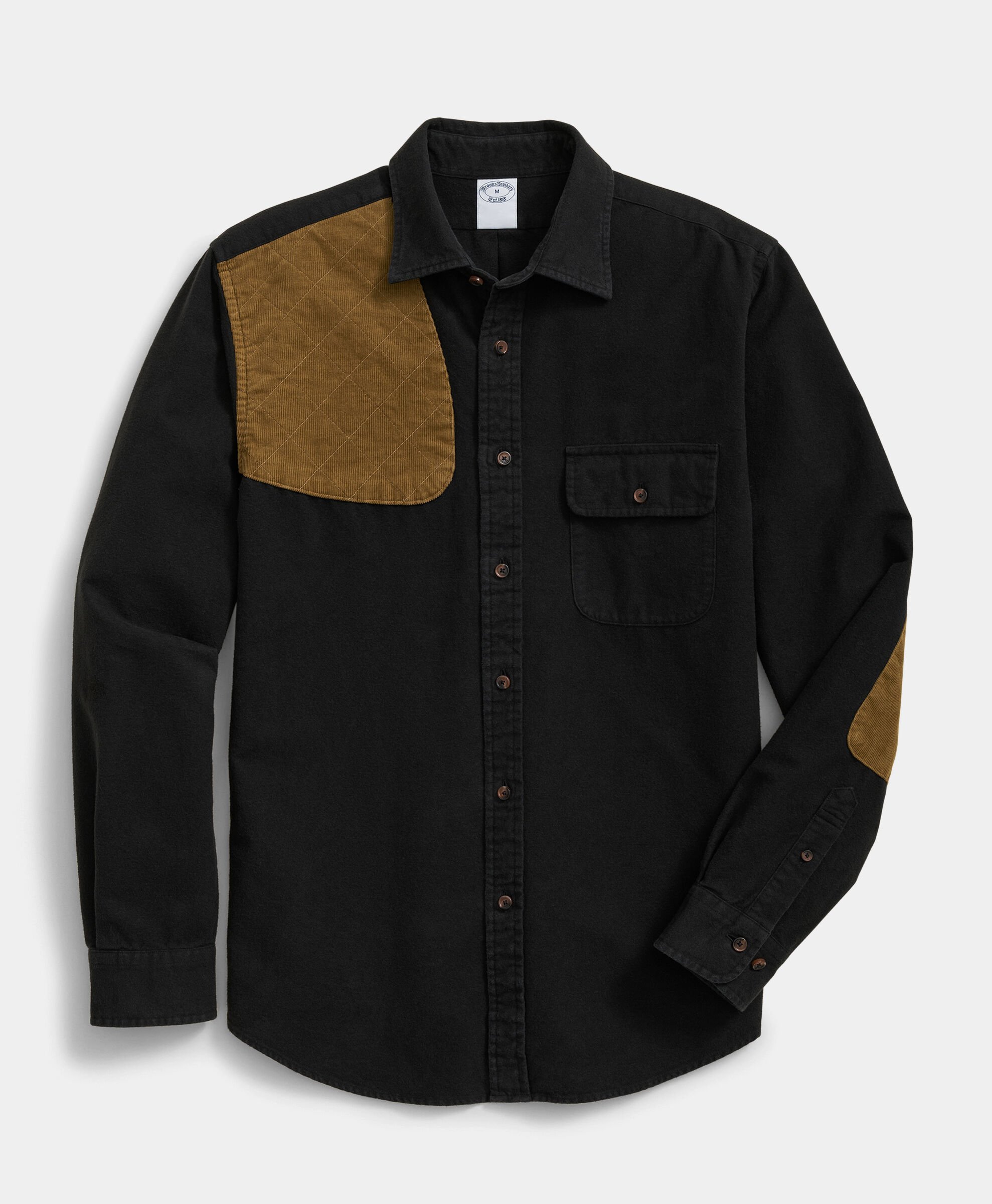 Regular Fit Corduroy Shirt with Ainsley Collar
