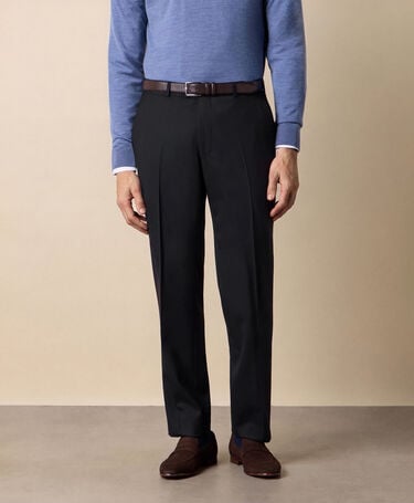 Brooks Brothers Travel Twill Trousers Black