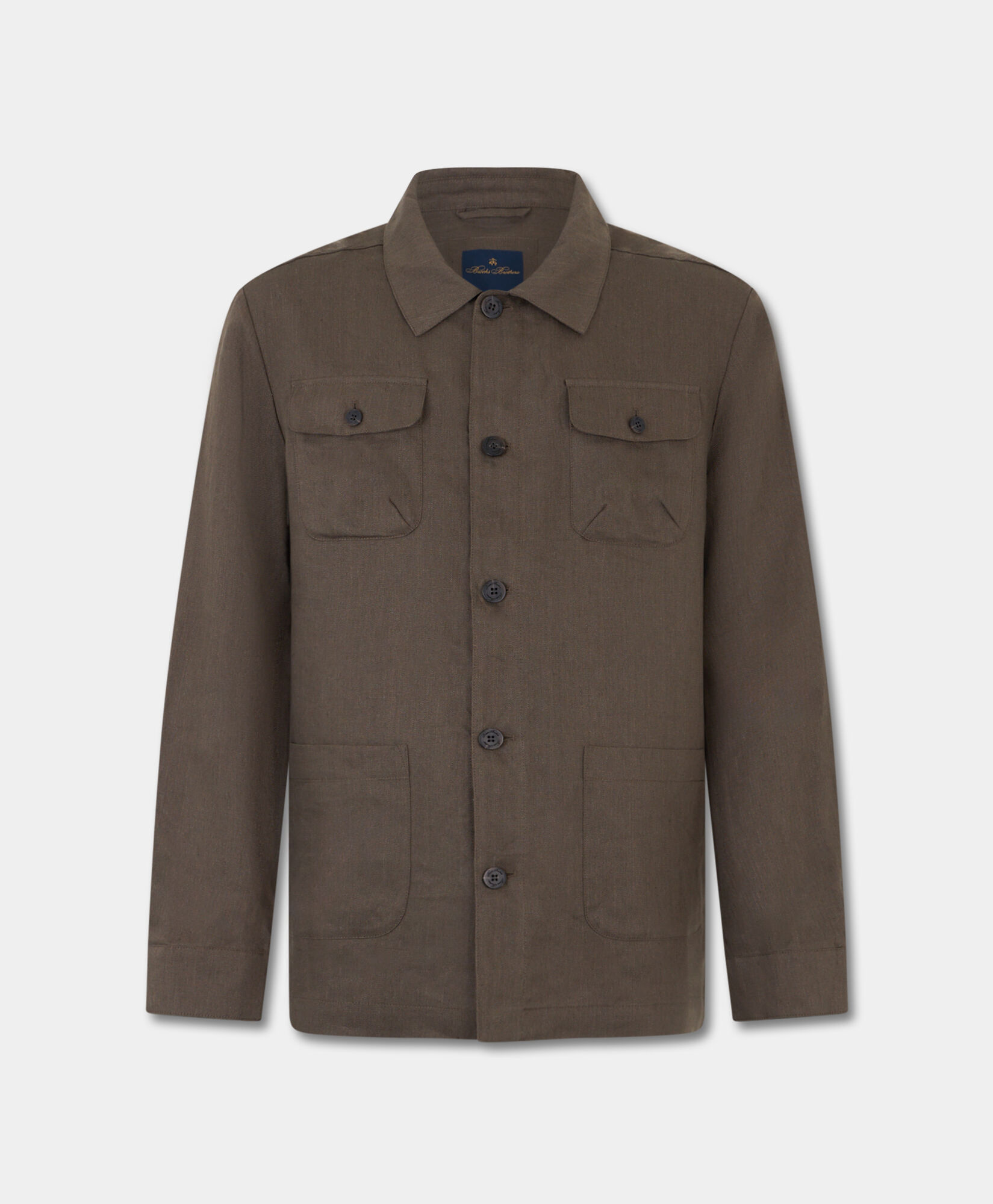 Overshirt Utility in Leinen
