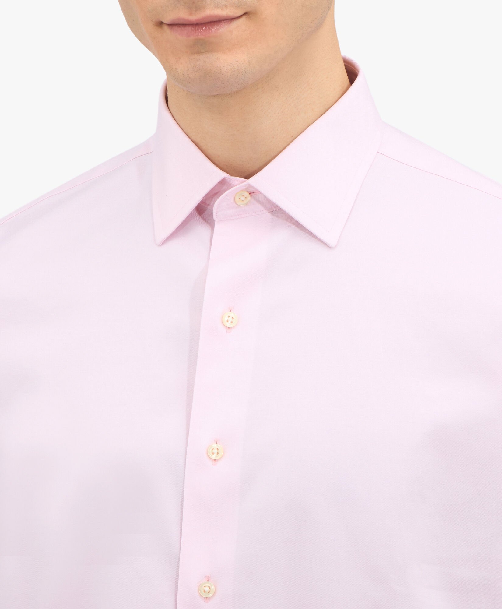 Regular Fit Non-Iron Shirt with Ainsley Collar