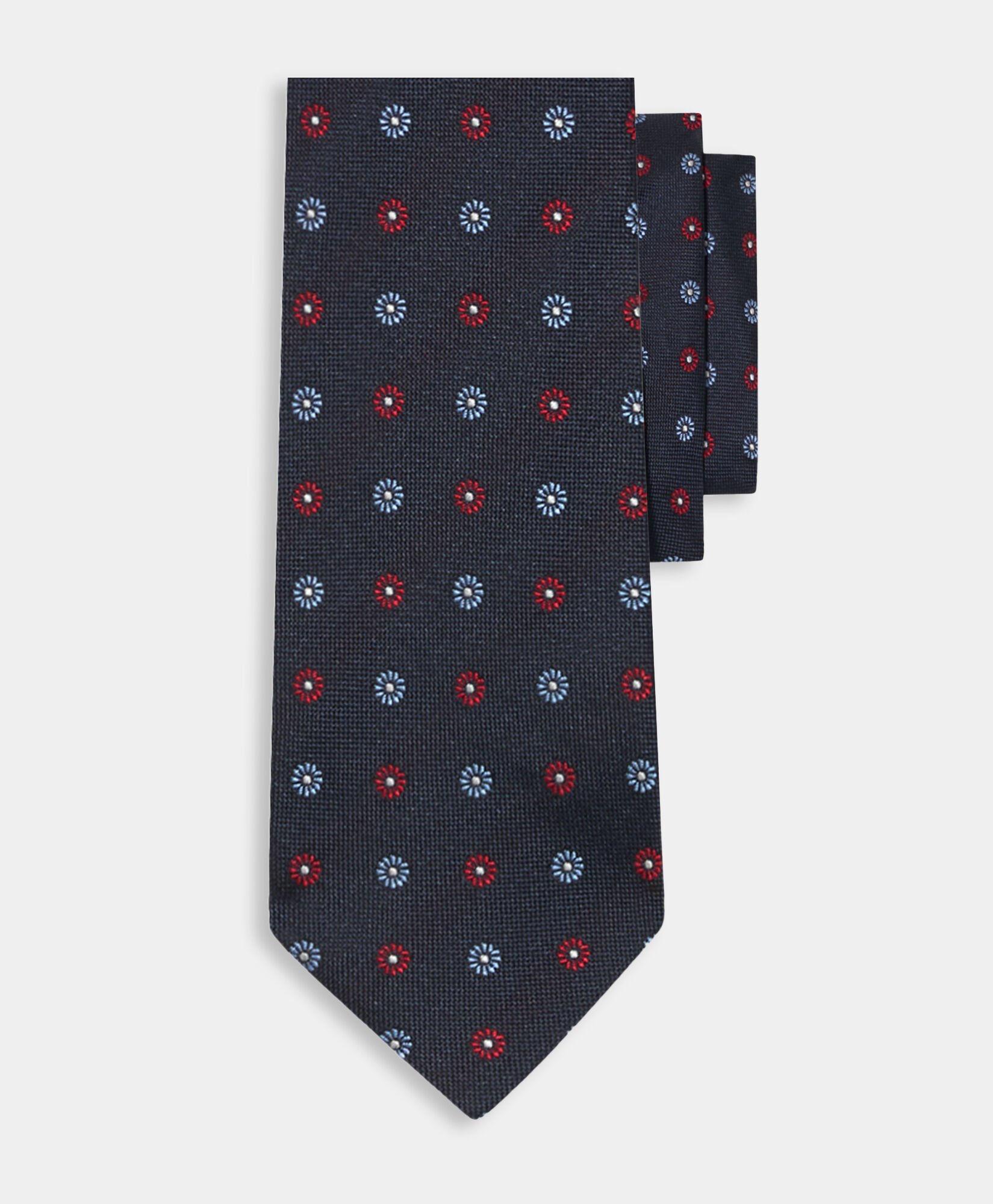 Micro Flower Silk Tie