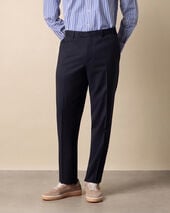 Brooks Brothers Hose aus Schurwolle Performance Twill Marineblau