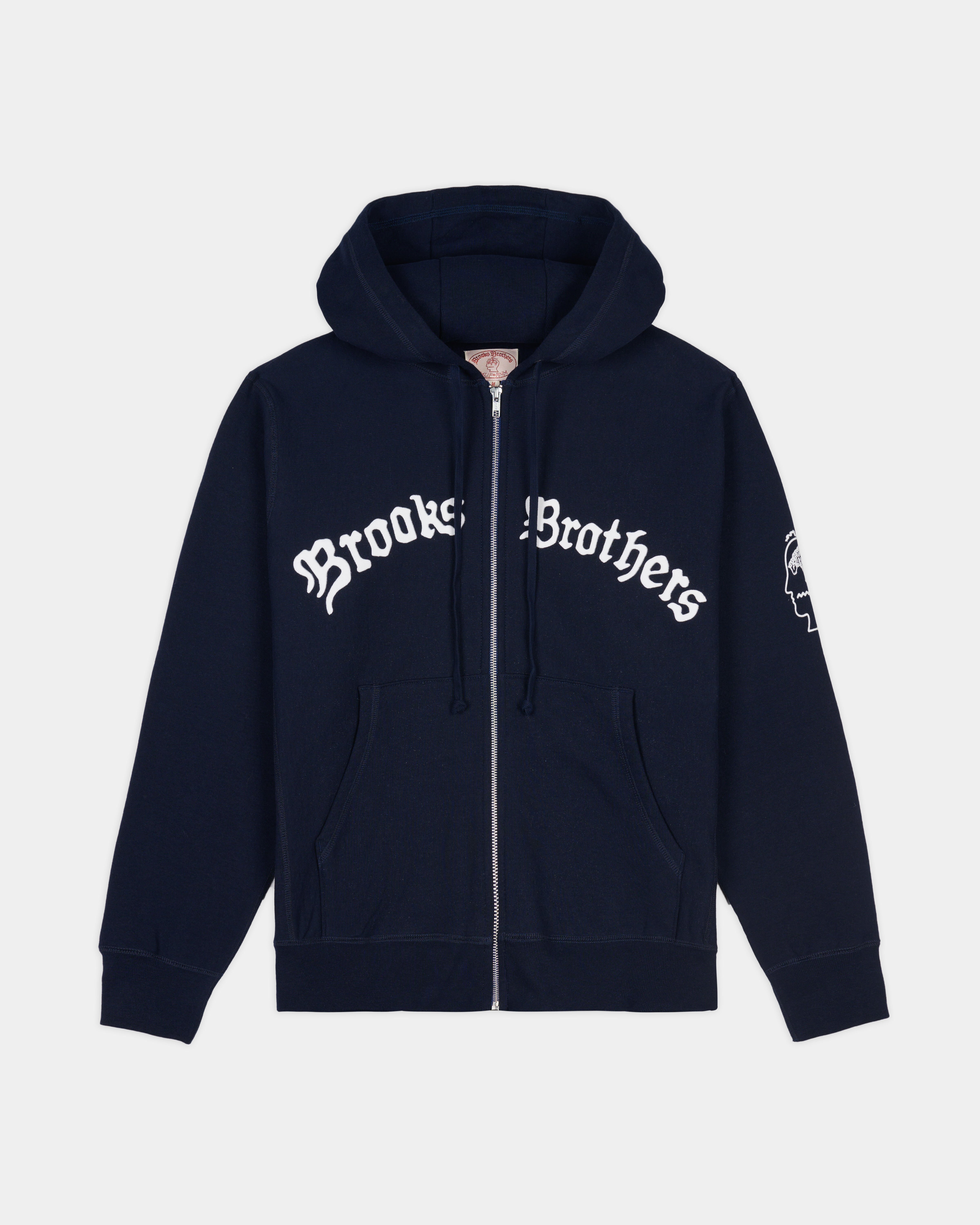 Brain Dead x Brooks Brothers California Zip Hoodie