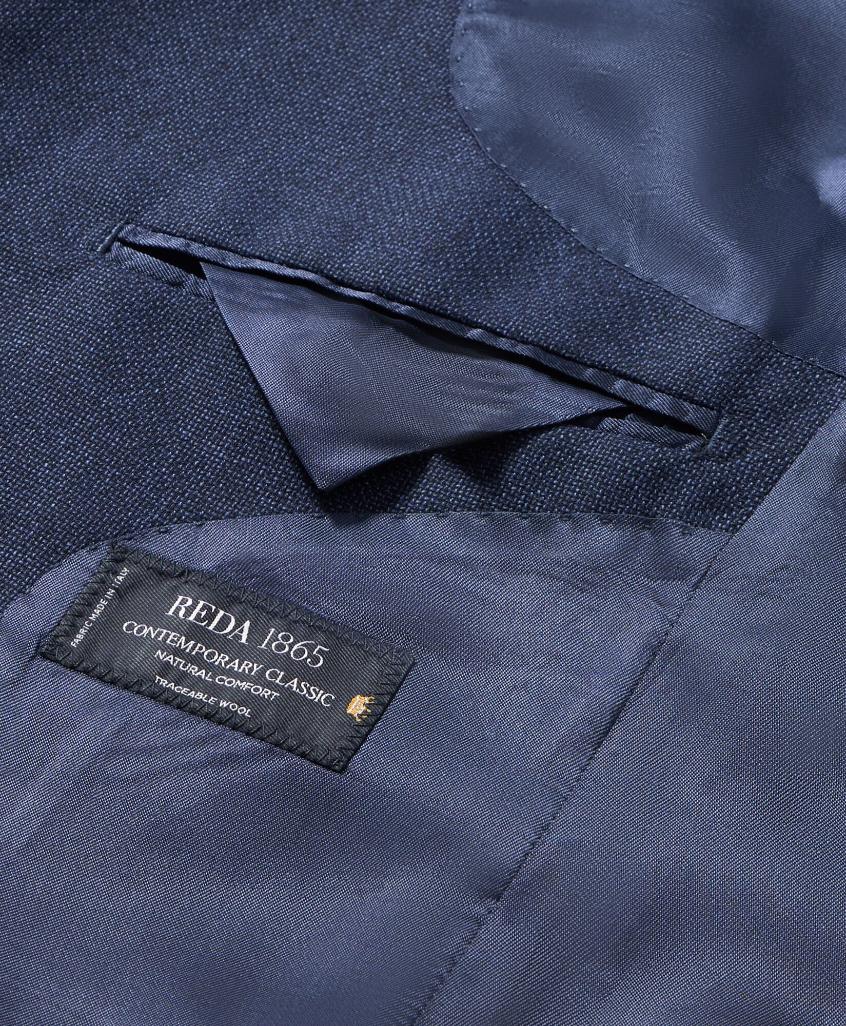 Hopsack Virgin Wool Blazer