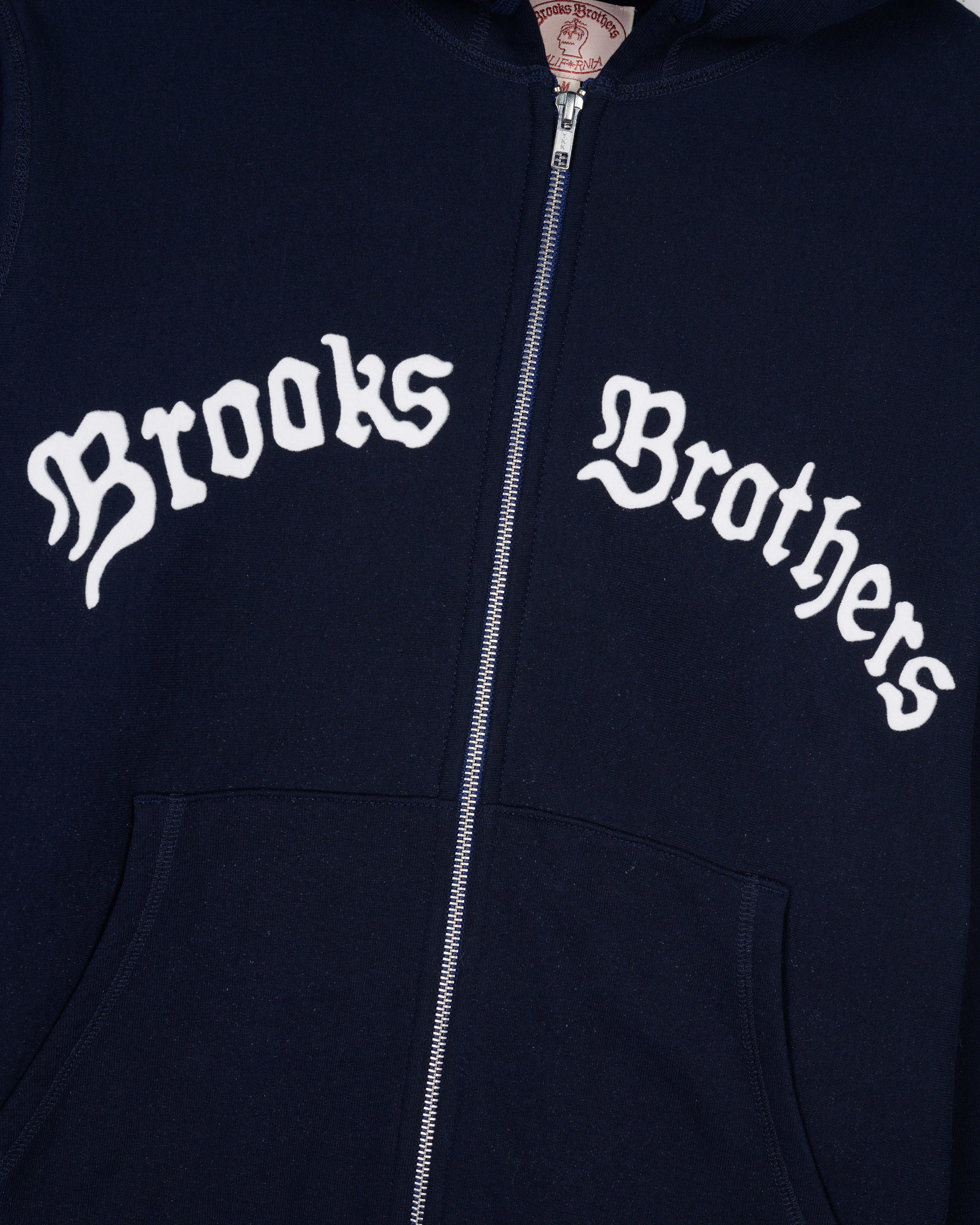 Brain Dead x Brooks Brothers California Zip Hoodie