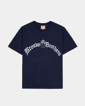Brooks Brothers Brain Dead x Brooks Brothers California Tubular T-Shirt Navy