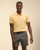 Brooks Brothers Golden Fleece Washed Supima Cotton Polo Yellow