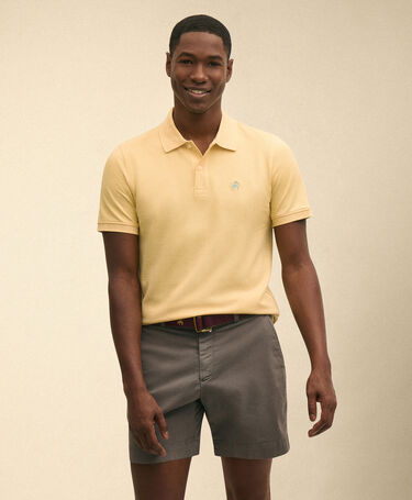 Brooks Brothers Polo Golden Fleece en Coton Supima Jaune