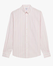 Brooks Brothers Friday Regular Fit Hemd aus Popeline mit Button Down Kragen Light Pink