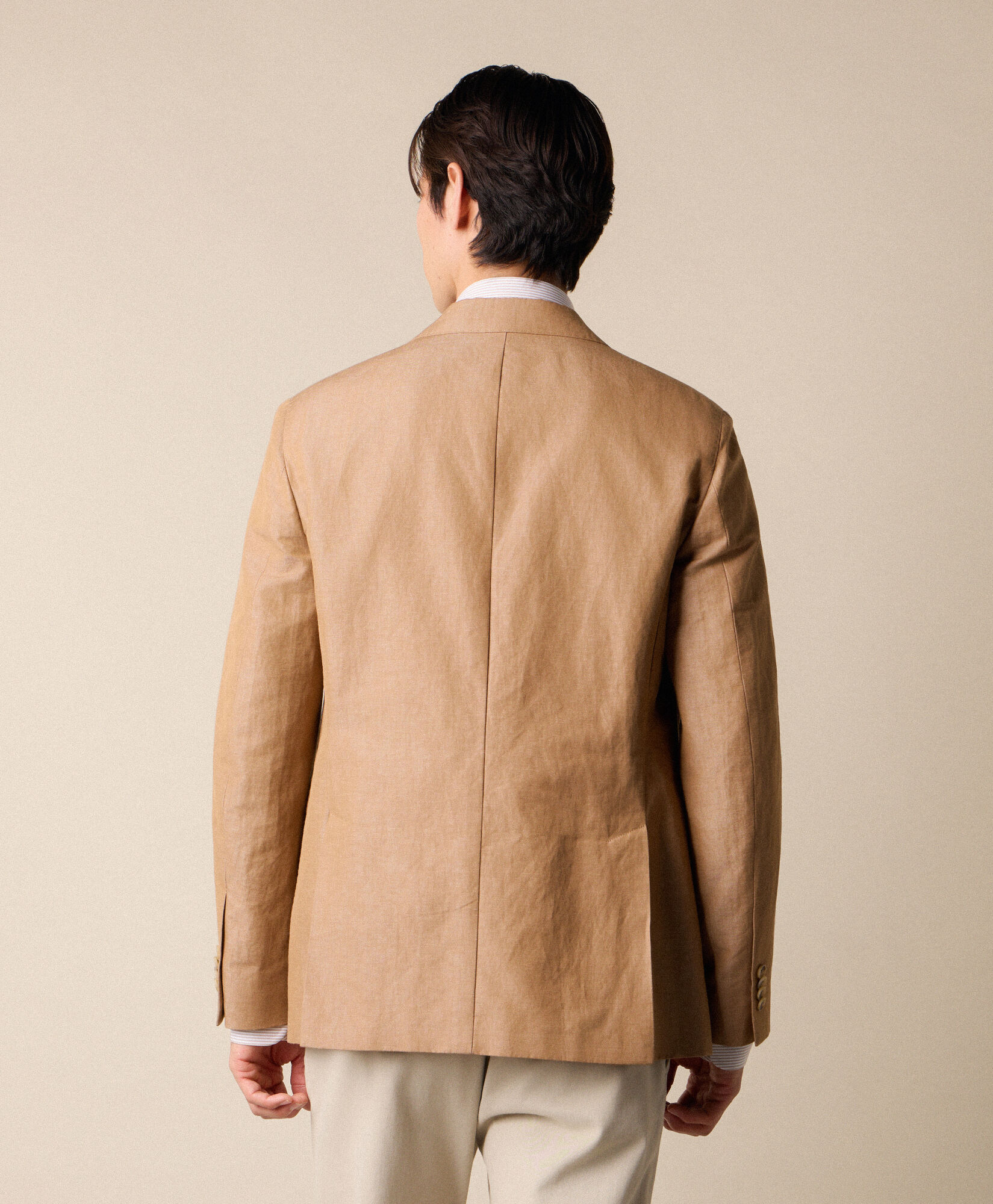 Cotton-Linen Blazer