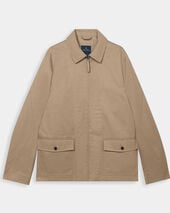 Brooks Brothers Shirt Collar Jacket Beige