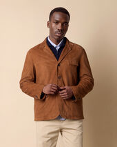 Brooks Brothers Giacca Scamosciata Brandy Brooks Brothers Giacca Scamosciata Brandy
