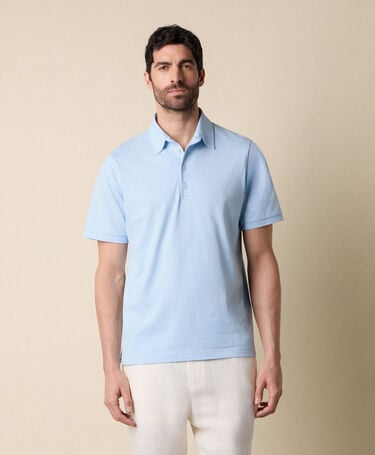 Brooks Brothers Polo de Jersey Azul