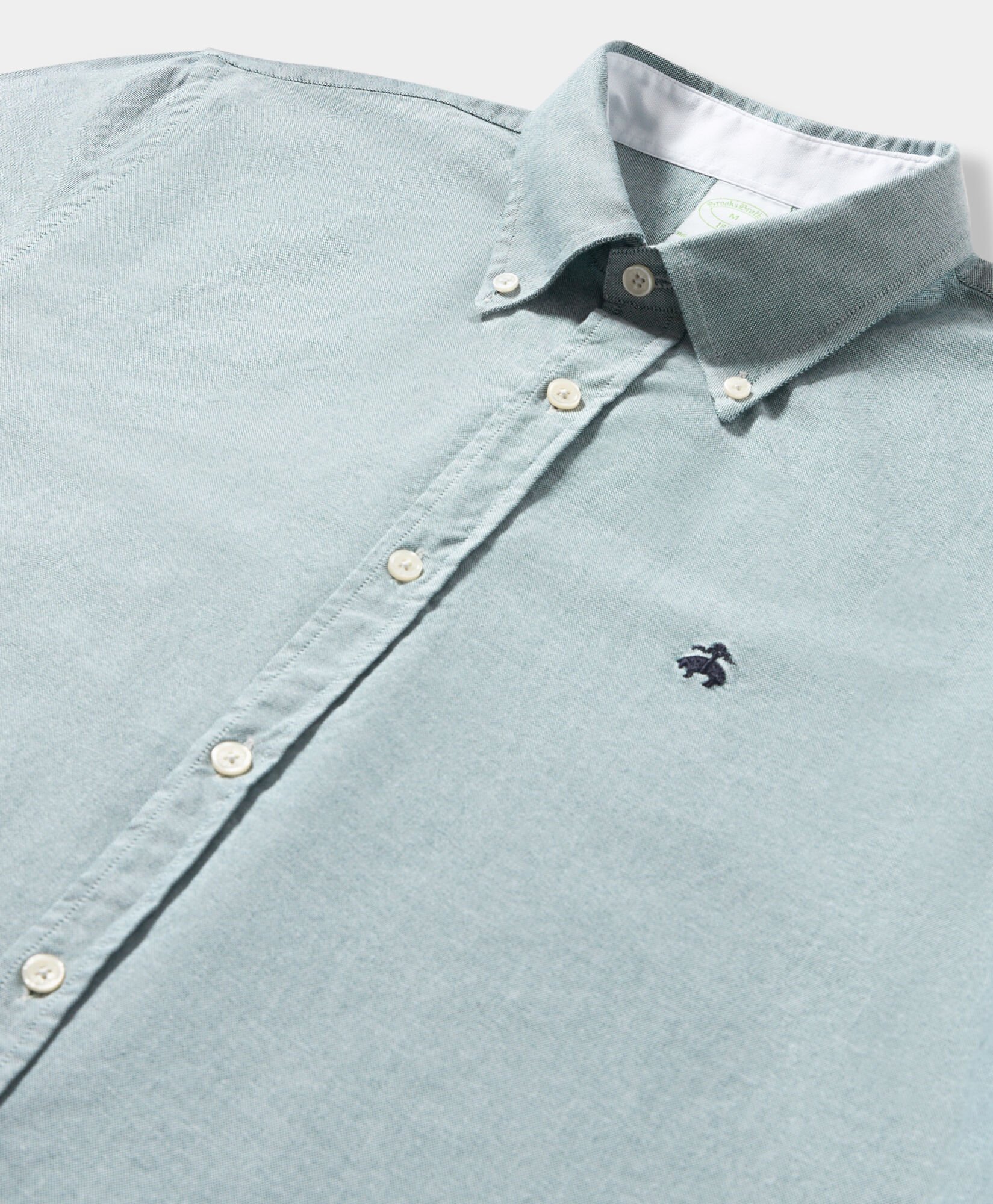 Slim Fit Oxford Shirt with Button Down Collar