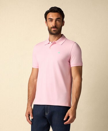 Brooks Brothers Polo Golden Fleece en Piqué de Coton Stretch Rose
