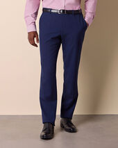 Brooks Brothers Pantalone navy in lana vergine elasticizzata Navy