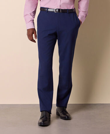 Brooks Brothers Marineblau Stretch-Schurwollhose Marineblau