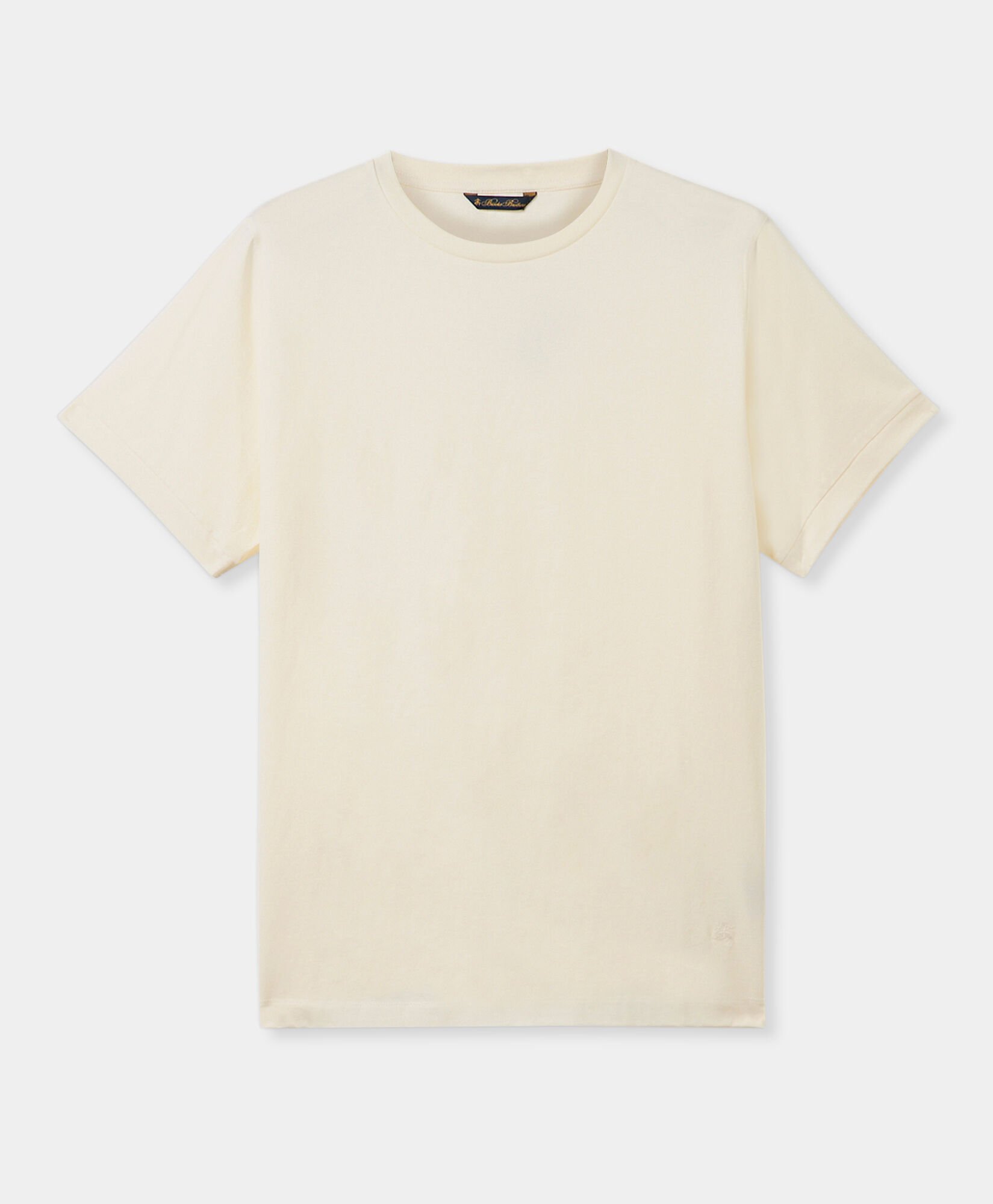 Mercerized Cotton Crewneck T-Shirt